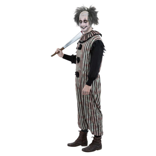 Dark Vintage Clown Fancy Dress Costume Adult Mens Medium Product Gallery Image