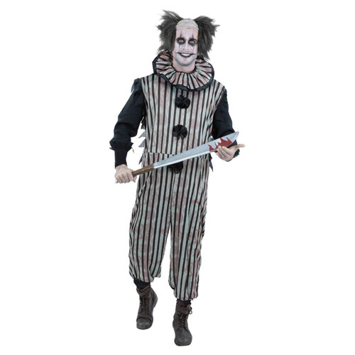 Dark Vintage Clown Fancy Dress Costume Adult Mens Medium Product Gallery Image