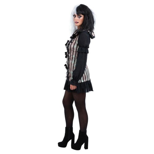 Dark Vintage Clown Fancy Dress Costume Ladies Small - UK 8-10 Product Gallery Image