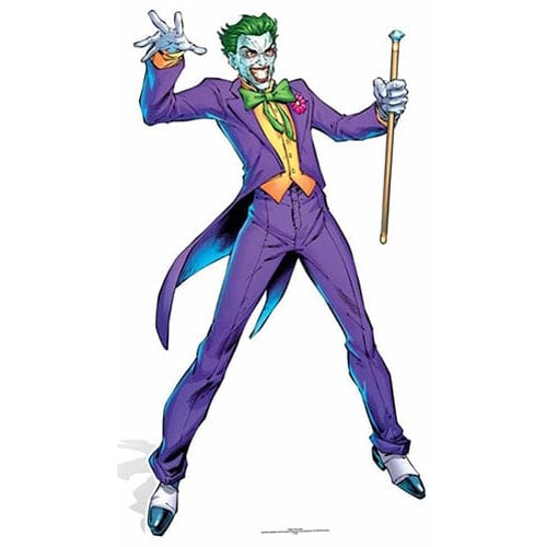 DC Comics The Joker Lifesize Cardboard Cutout - 176cm Product Gallery Image