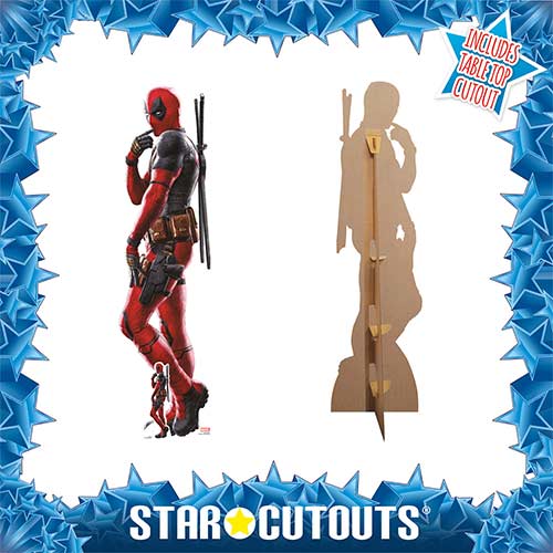 Deadpool Ryan Reynolds Marvel Lifesize Cardboard Cutout 189cm Product Gallery Image