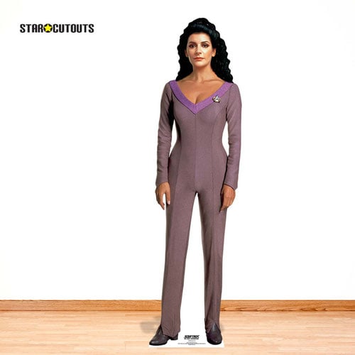 Deanna Troi Star Trek: The Next Generation Marina Sirtis Lifesize Cardboard Cutout 163cm Product Gallery Image