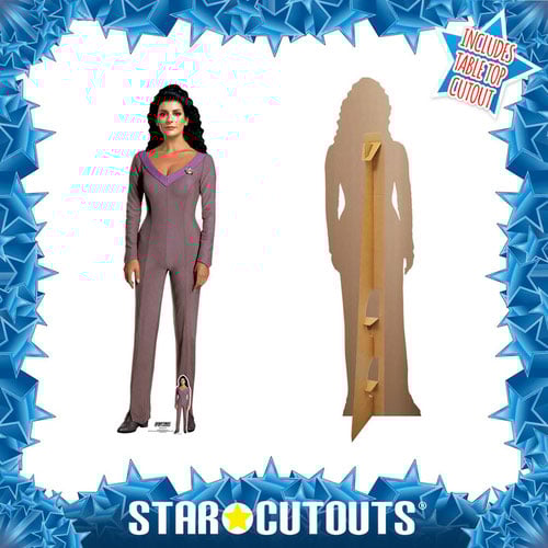 Deanna Troi Star Trek: The Next Generation Marina Sirtis Lifesize Cardboard Cutout 163cm Product Gallery Image
