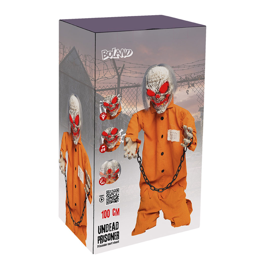 Death Prisoner Halloween Light Up Standing Decoration 1m View 6