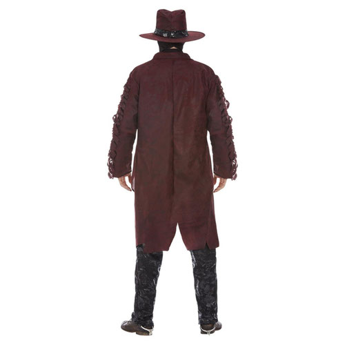 Deluxe Dark Spirit Western Cowboy Fancy Dress Costume Adult Mens Medium Product Gallery Image