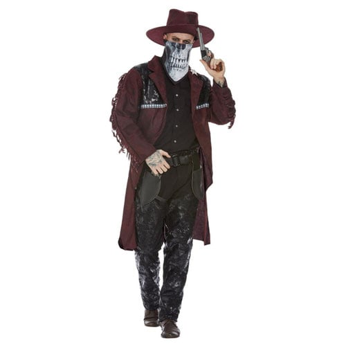 Deluxe Dark Spirit Western Cowboy Fancy Dress Costume Adult Mens Medium Product Gallery Image