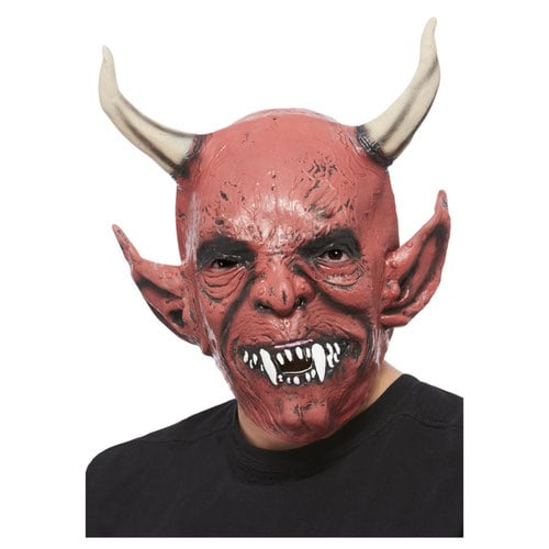 Devil Demon Halloween Unisex Fancy Dress Face Mask Product Image
