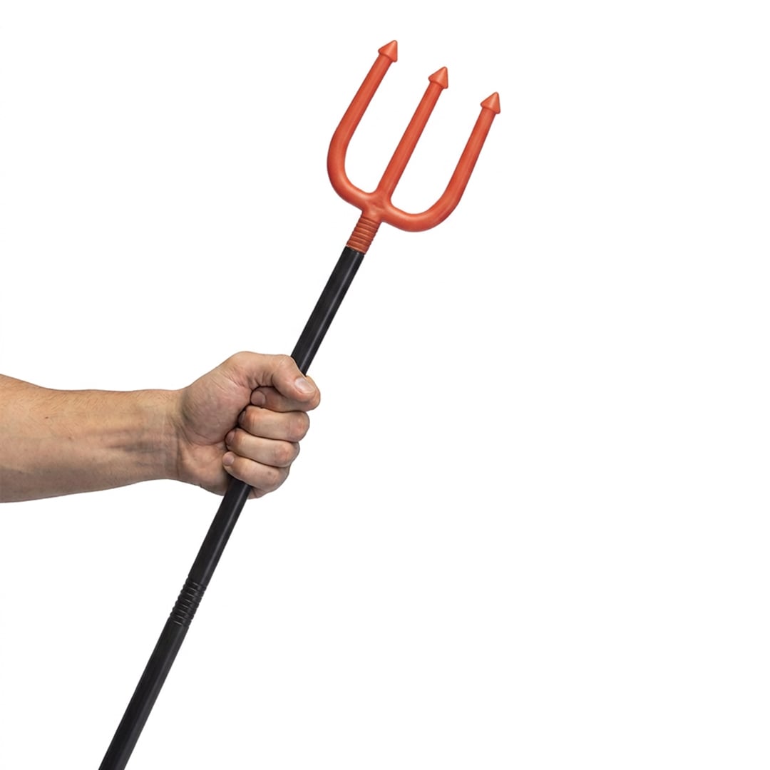 Devil Fork Plastic Halloween Prop 112cm