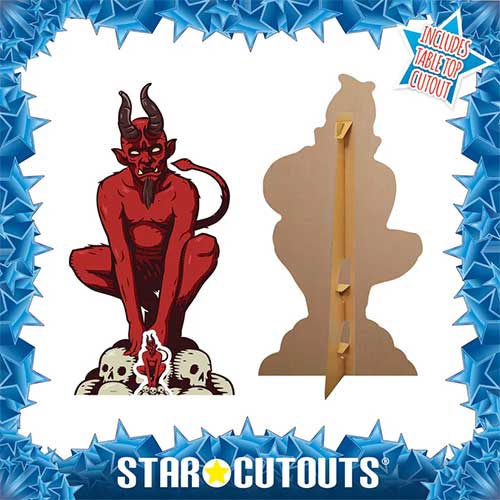 Devil Halloween Lifesize Cardboard Cutout 153cm Product Gallery Image