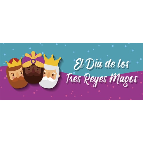 Dia De Los Reyes Crowns PVC Party Sign Decoration Product Image