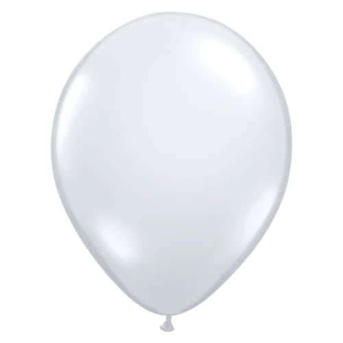 Diamond Clear Latex Qualatex Balloons 40cm / 16 in - Pack of 50 Product Gallery Image