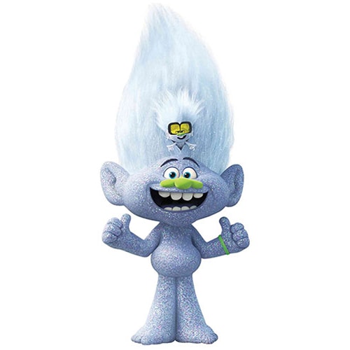 Diamond Guy With Tiny Diamond Trolls World Tour Star Mini Cardboard Cutout 91cm Product Gallery Image