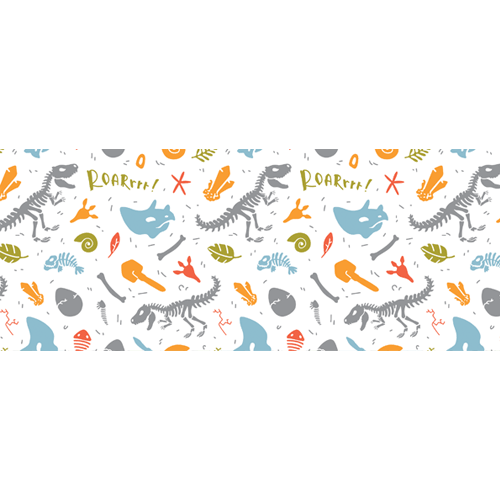 Dinosaur Fossils Roar PVC Personalised Party Sign Decoration Product Gallery Image