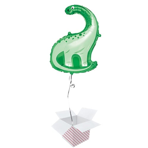 Dinosaur Helium Foil Giant Balloon - Inflated Balloon in a Box Product Gallery Image