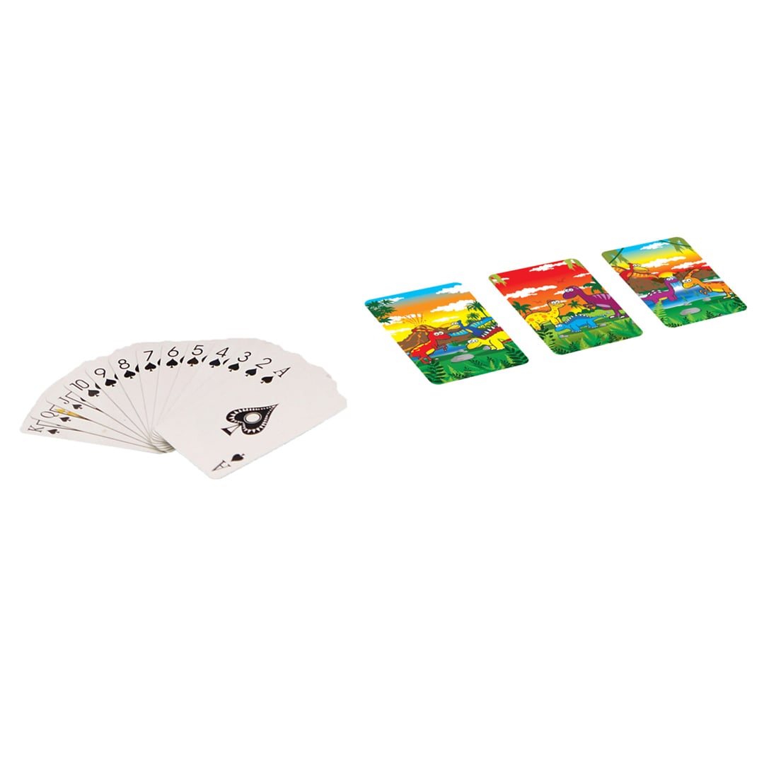 Dinosaur Mini Playing Cards Product Gallery Image