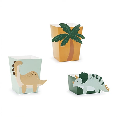 Dinosaur Snack Treat Boxes - Pack of 6