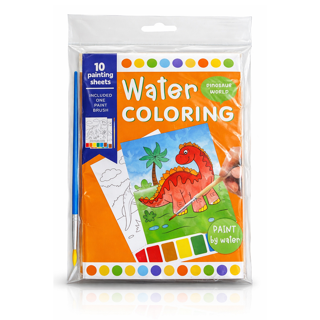 Dinosaur Water Colouring Set 21cm View 4