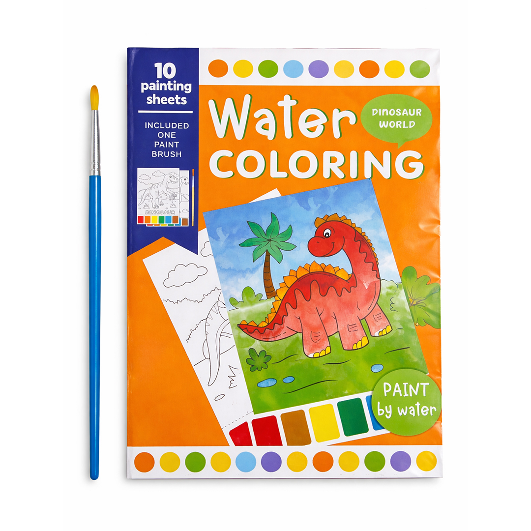Dinosaur Water Colouring Set 21cm View 5