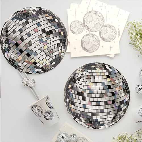 Disco Ball Paper Straws - Pack of 16 Product Gallery Image