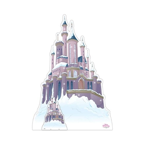 Disney Castle Winter Lifesize Cardboard Cutout 133cm Product Gallery Image