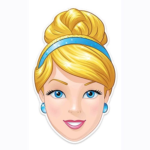 Disney Cinderella Cardboard Face Mask for Children Product Image