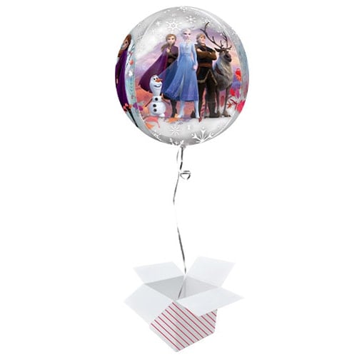 Disney Frozen 2 Orbz Foil Helium Balloon - Inflated Balloon in a Box Product Gallery Image