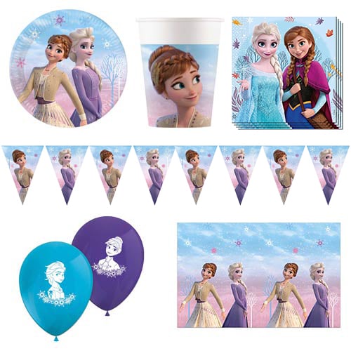Disney Frozen II 8 Person Deluxe Party Pack