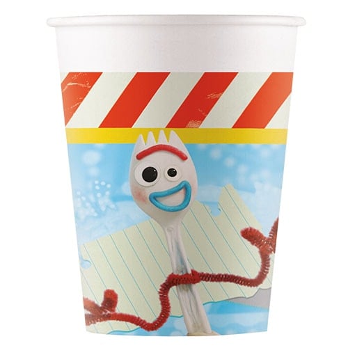 Disney Pixar Toy Story 4 Paper Cups 200ml - Pack of 8