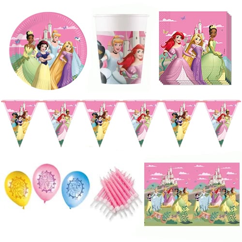 Disney Princess 8 Person Deluxe Party Pack