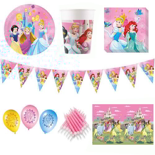 Disney Princess 8 Person Deluxe Party Pack