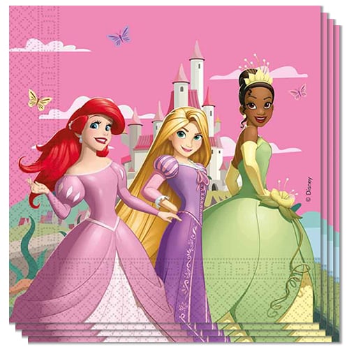 Disney Princess Create Your World Paper Luncheon Napkins 2 Ply 33cm - Pack of 20