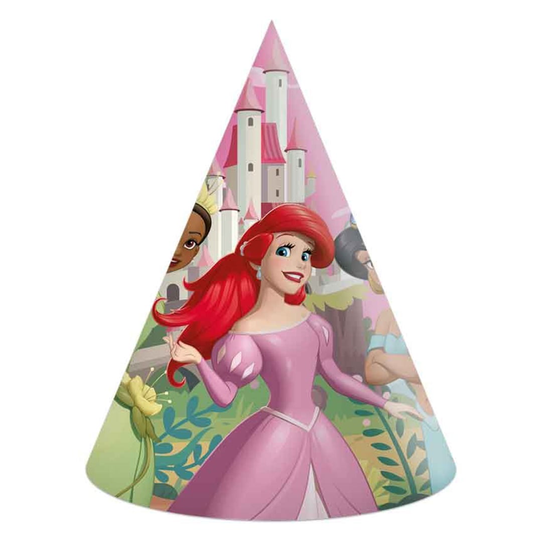 Disney Princess Create Your World Party Hats - Pack of 6