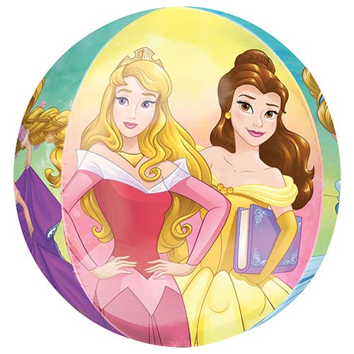 Disney Princesses Orbz Foil Helium Balloon 38cm / 15 in Product Gallery Image