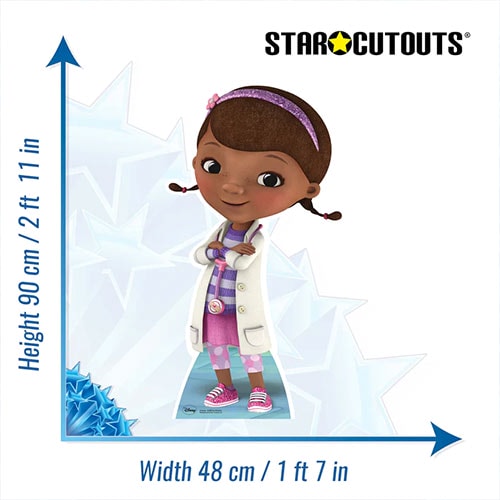 Doc McStuffins Star Mini Cardboard Cutout 90cm | Partyrama