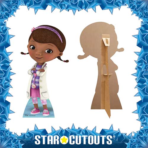 Doc McStuffins Star Mini Cardboard Cutout 90cm | Partyrama