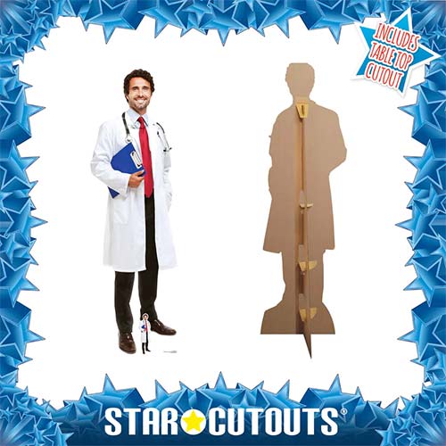 Doctor Lifesize Cardboard Cutout 186cm Product Gallery Image