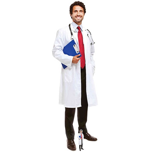 Doctor Lifesize Cardboard Cutout 186cm Product Gallery Image