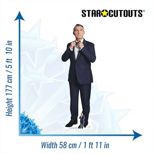 Graham O'Brien Spyfall Suit Bradley Walsh Doctor Who Lifesize Cardboard Cutout 177cm Product Gallery Image