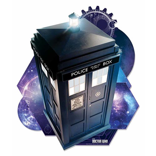 Doctor Who Tardis Time and Relative Dimension In Space Wall Art Cardboard Cutout 72cm