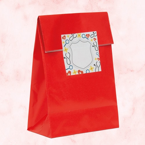 Doctors Design 65mm Square Sticker sheet of 12 Product Gallery Image