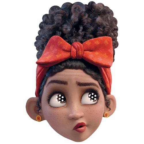 Dolores Encanto Cardboard Face Mask Product Image