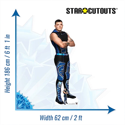 Dominik Mysterio WWE Lifesize Cardboard Cutout 186cm Product Gallery Image