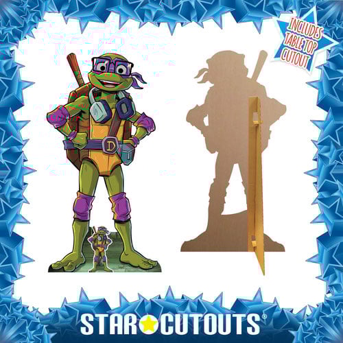 Donatello Tales of TMNT Teenage Mutant Ninja Turtles Lifesize Cardboard Cutout 134cm Product Gallery Image