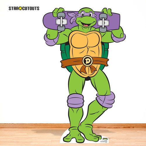 Donatello TMNT Teenage Mutant Ninja Turtles Lifesize Cardboard Cutout 135cm Product Gallery Image