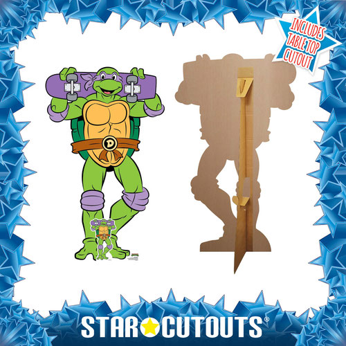 Donatello TMNT Teenage Mutant Ninja Turtles Lifesize Cardboard Cutout 135cm Product Gallery Image