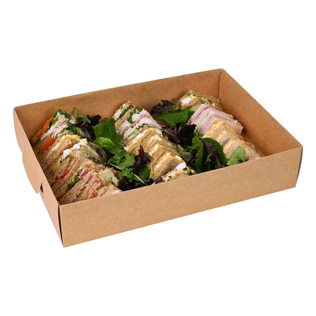 Double Walled Medium Kraft Cardboard Platter Base