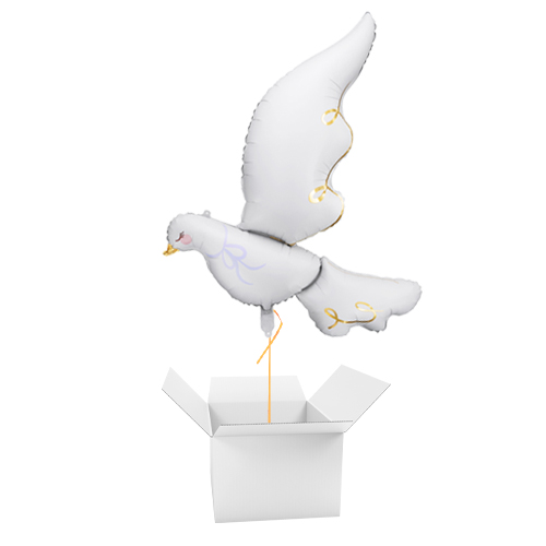 Dove Giant Helium Foil Balloon - Inflated Balloon in a Box Product Image
