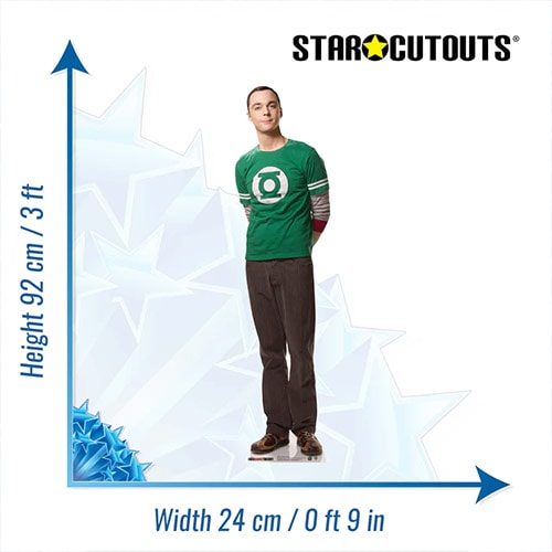 Dr Sheldon Cooper Star Mini Cardboard Cutout 92cm Product Gallery Image