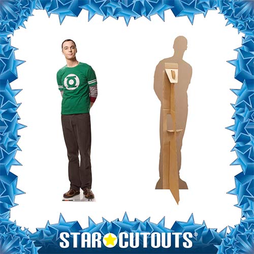 Dr Sheldon Cooper Star Mini Cardboard Cutout 92cm Product Gallery Image
