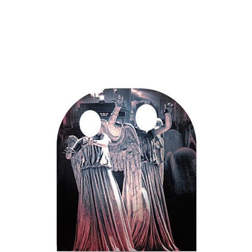 Dr Who Weeping Angel Child Size Stand In Cardboard Cutout - 151cm Product Image